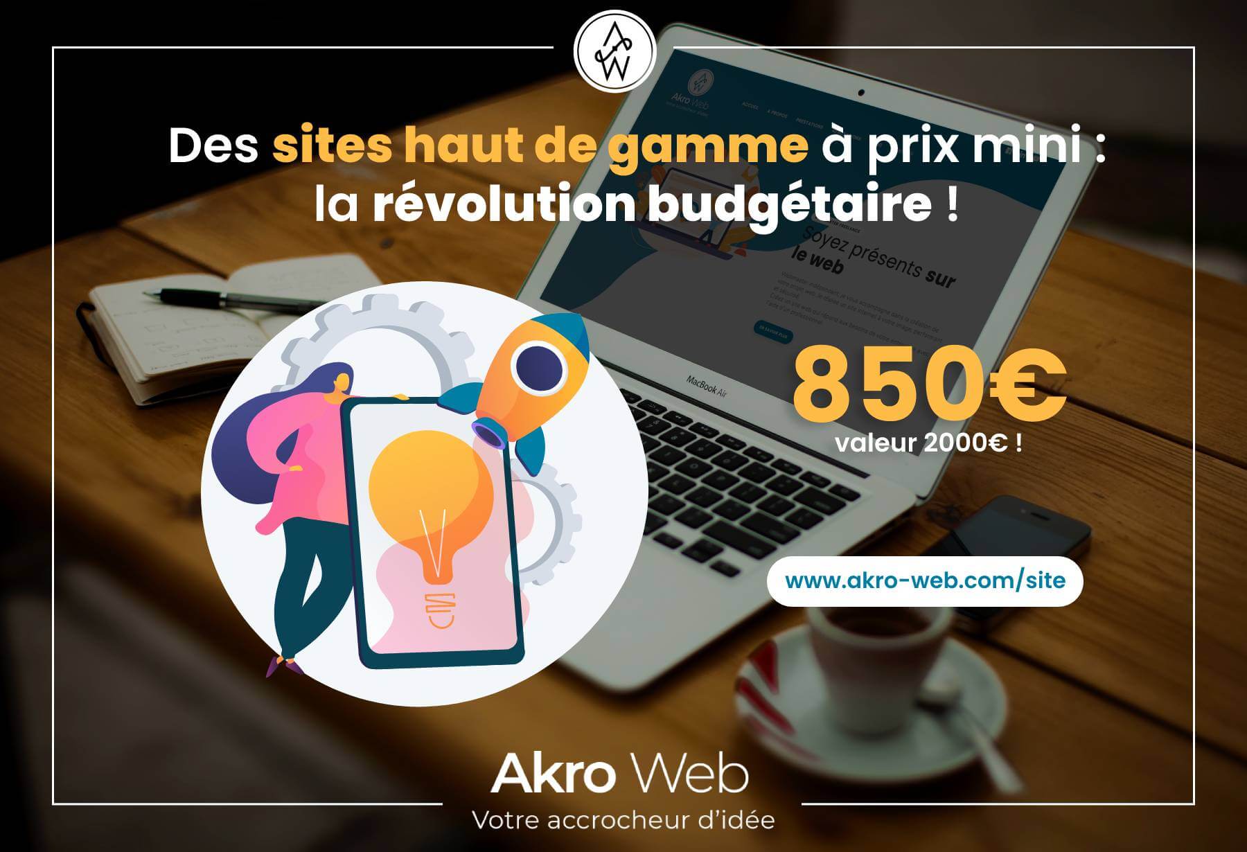 akroweb site mini prix tarifs 850 - 2