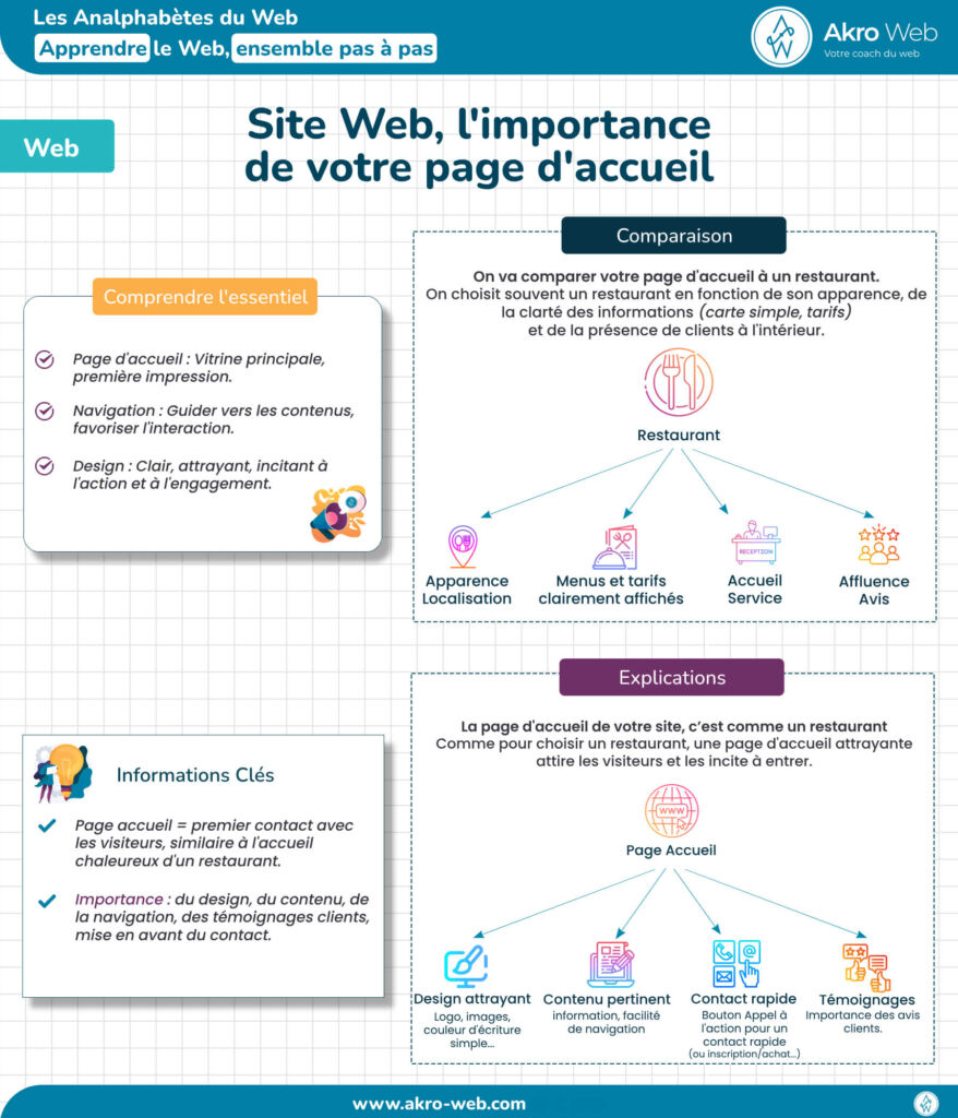 akroweb analphabeteweb importance page accueil site web - 1