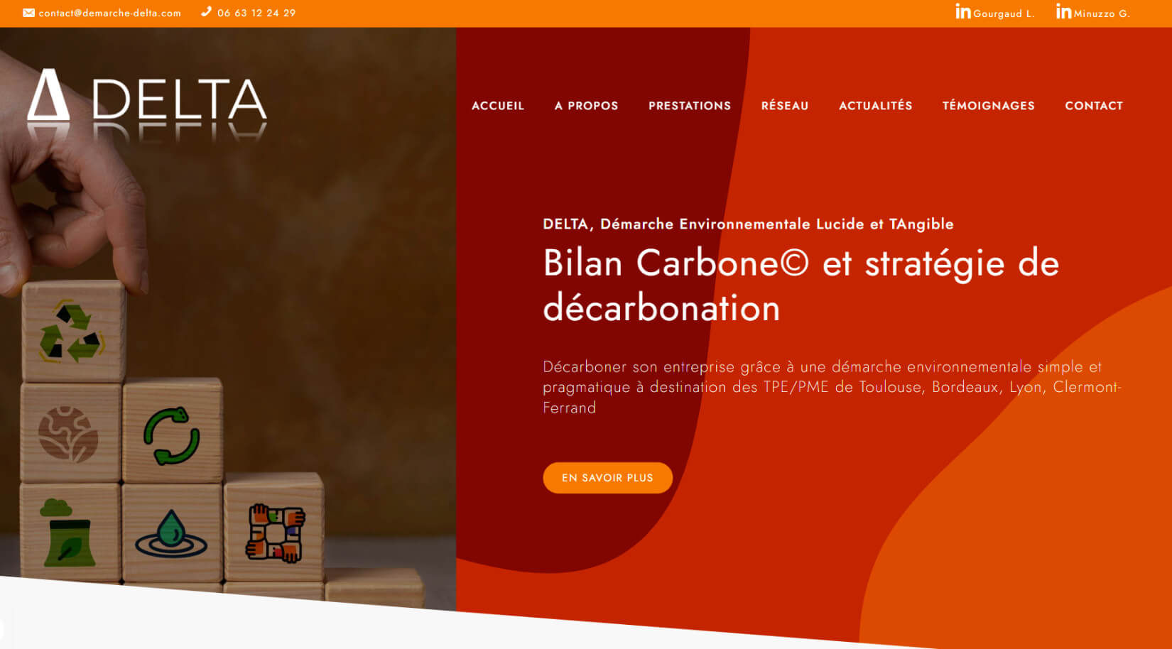 akroweb agence web bayonne site delta - 1